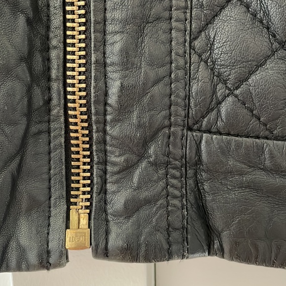 Michael Kors leather biker jacket - Picture 4 of 8